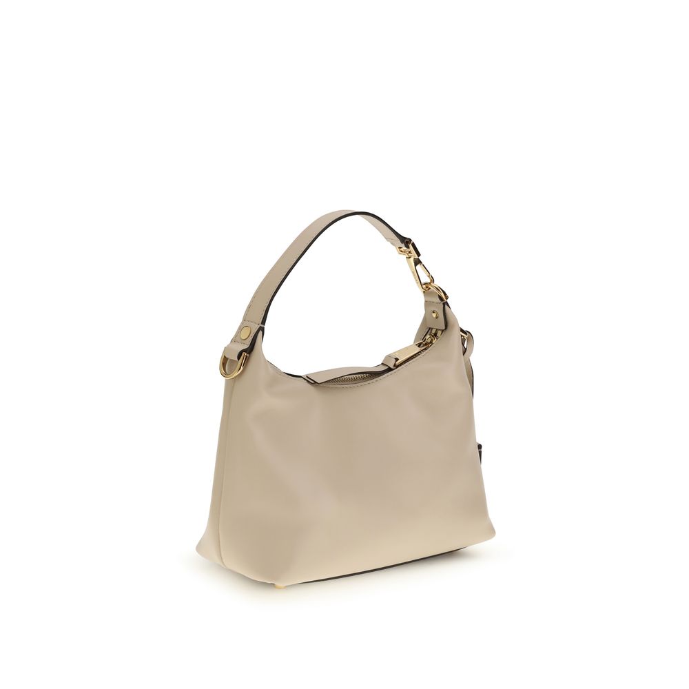 Versace Beige Calf Leather Bos Taurus Handbag - Luxury Boutique Co