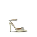 MACH & MACH Bicolor Silk High Heel Pumps - Luxury Boutique Co