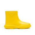 Prada Bicolor Rubber Rain Boots - Luxury Boutique Co