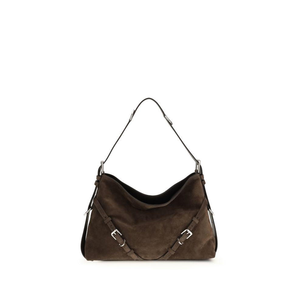 Givenchy Black Calf Leather Bos Taurus Shoulder Bag - Luxury Boutique Co