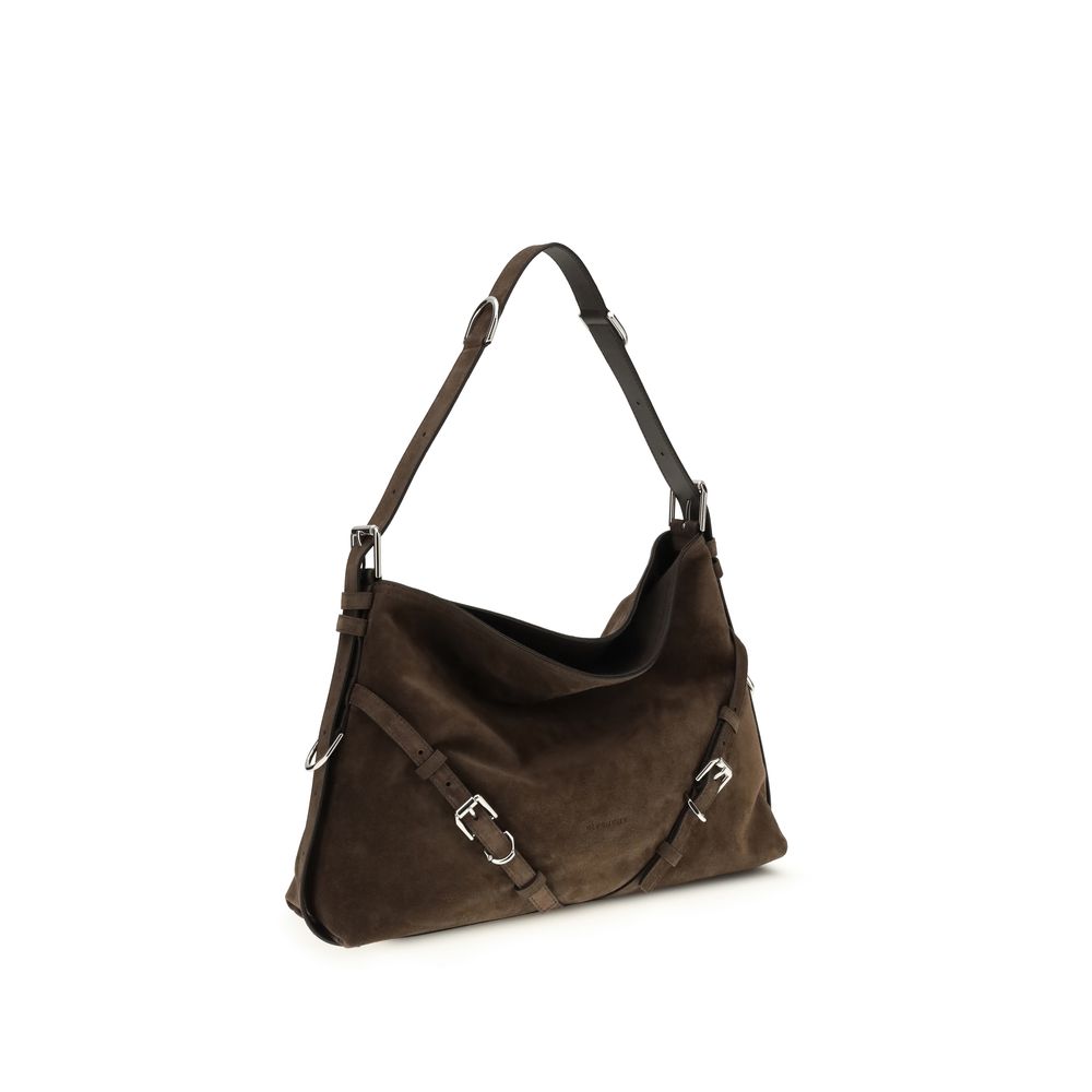 Givenchy Black Calf Leather Bos Taurus Shoulder Bag - Luxury Boutique Co