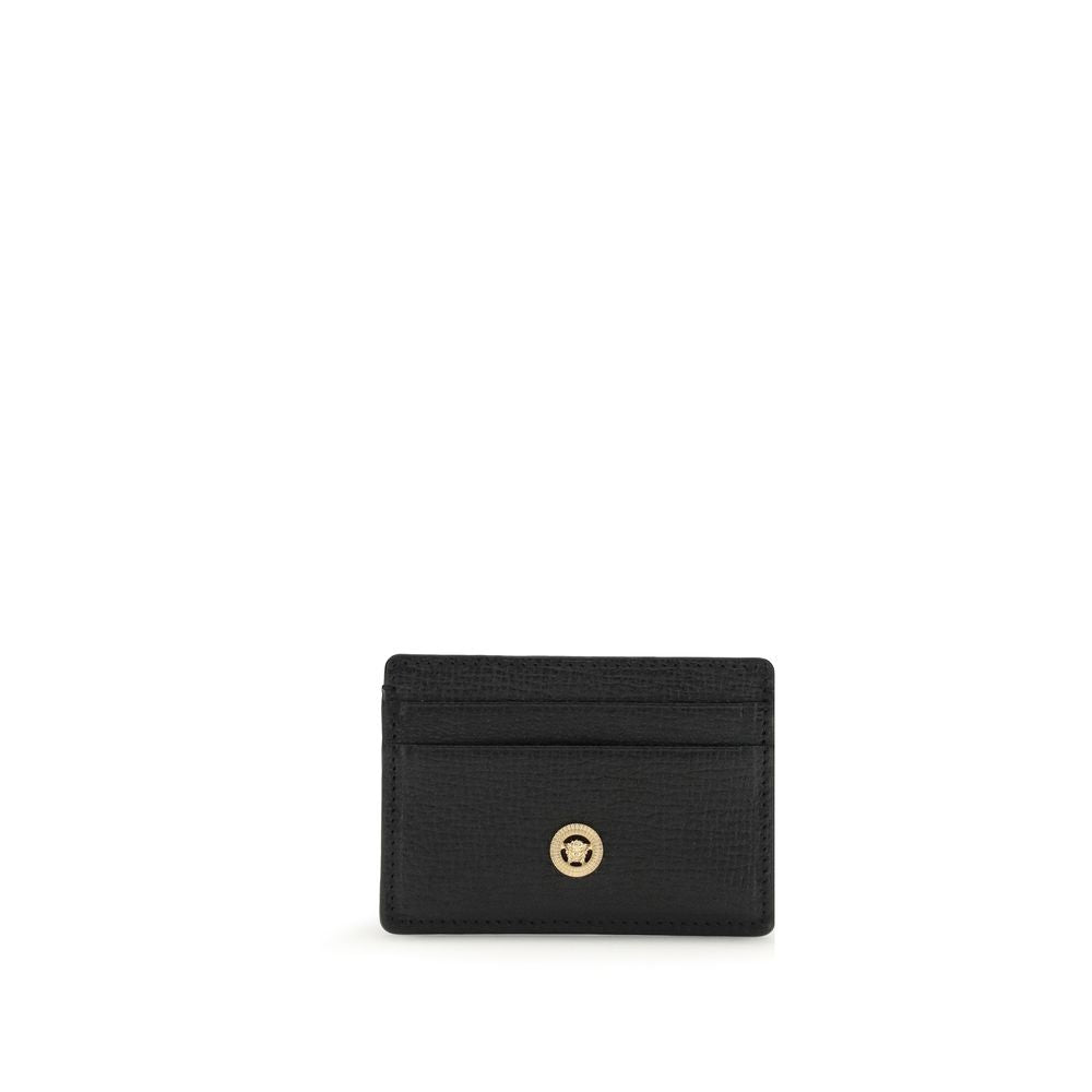 Versace Black Goatskin Wallet - Luxury Boutique Co