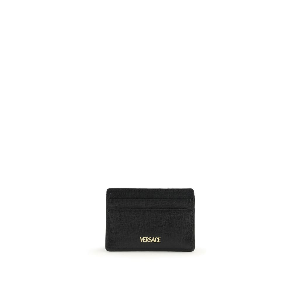 Versace Black Goatskin Wallet - Luxury Boutique Co