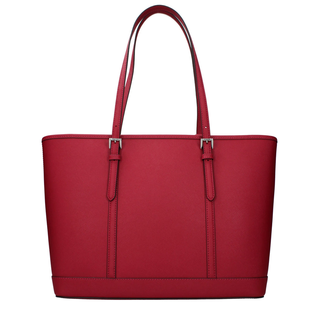 Michael Kors Red Leather Shoulder Bag - Luxury Boutique Co