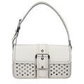 Michael Kors White Leather Shoulder Bag - Luxury Boutique Co