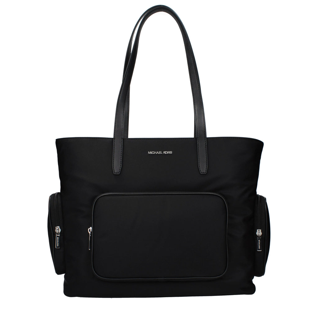 Michael Kors Black Fabric Shoulder Bag - Luxury Boutique Co