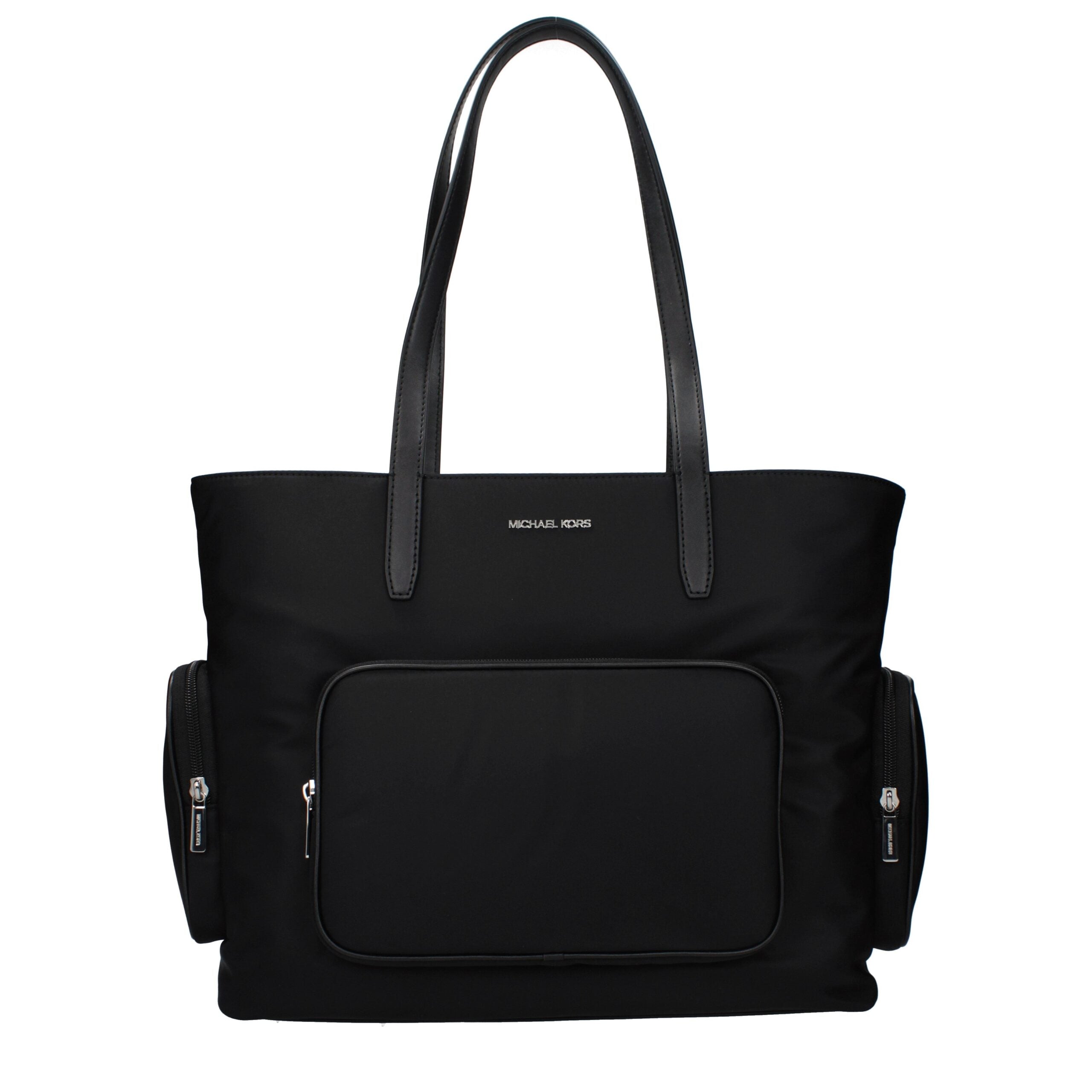 Michael Kors Black Fabric Shoulder Bag - Luxury Boutique Co