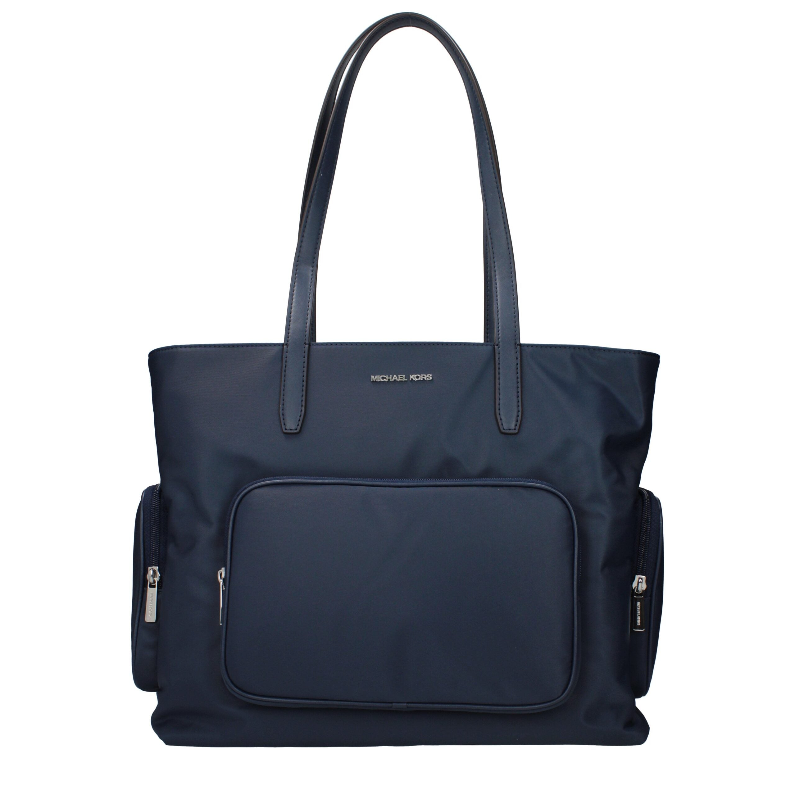 Michael Kors Blue Fabric Shoulder Bag - Luxury Boutique Co