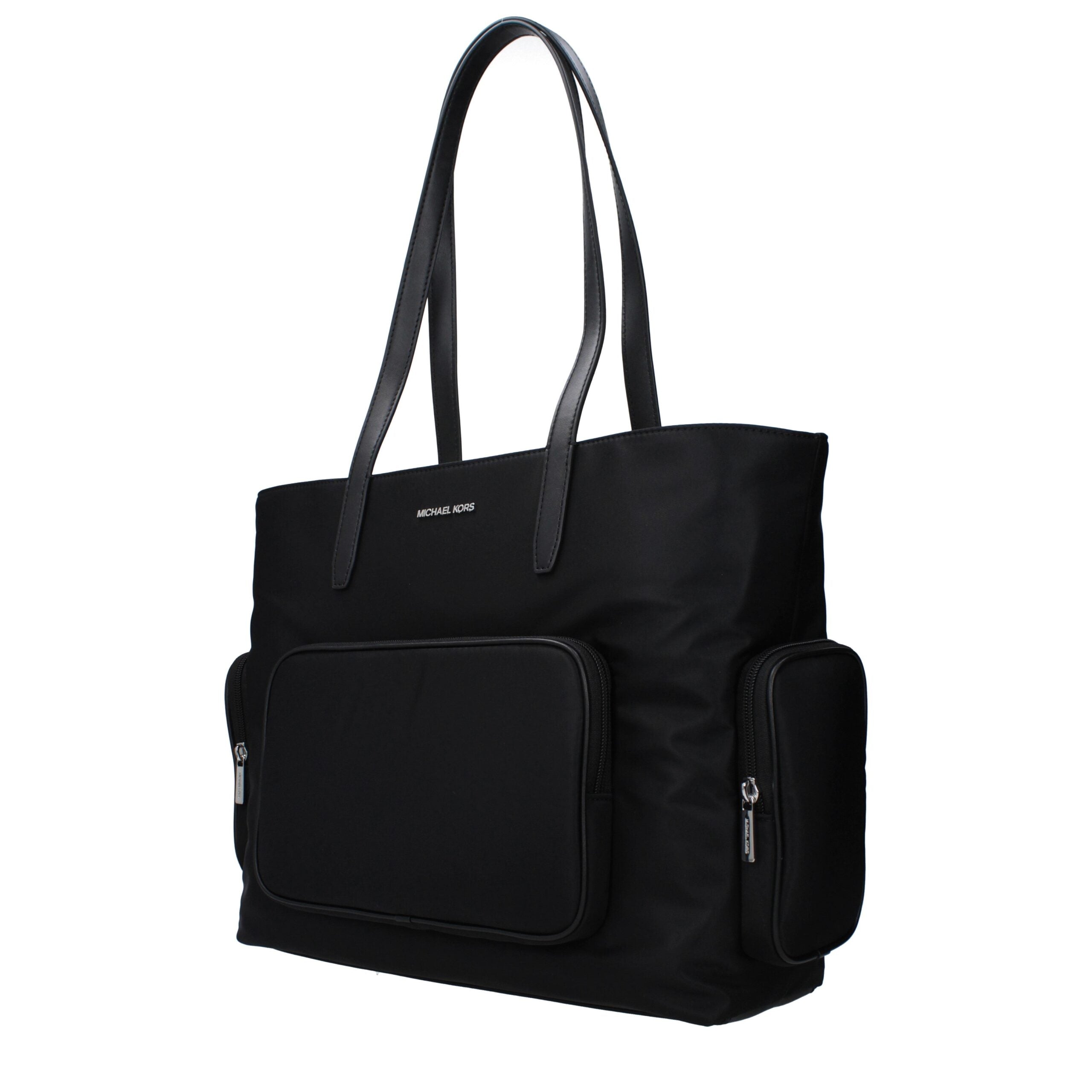 Michael Kors Black Fabric Shoulder Bag - Luxury Boutique Co