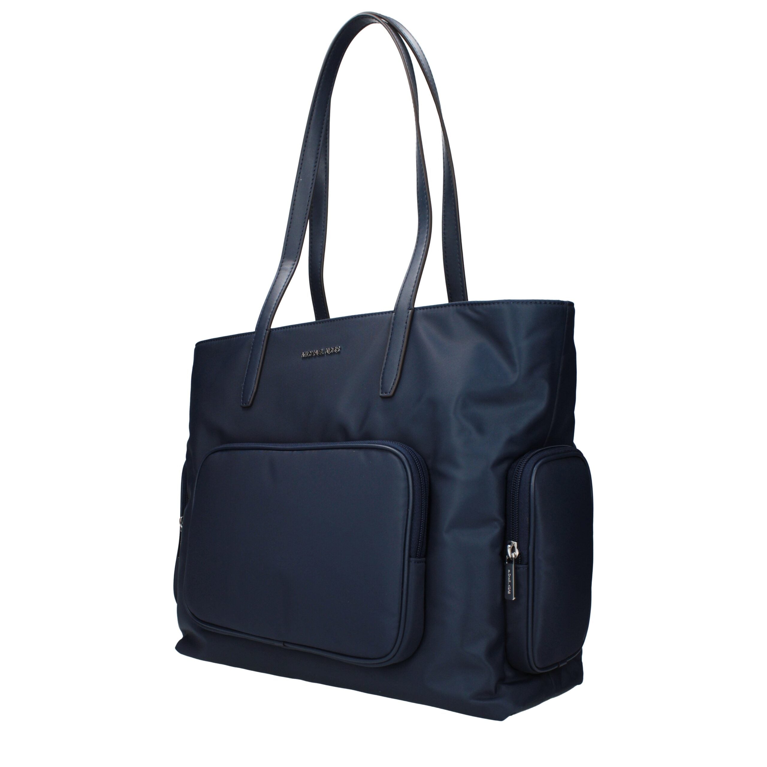 Michael Kors Blue Fabric Shoulder Bag - Luxury Boutique Co