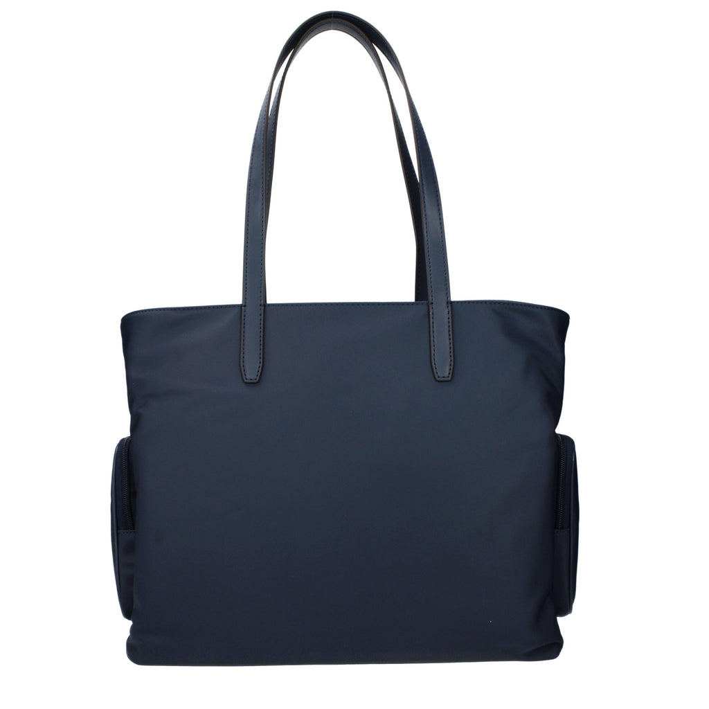 Michael Kors Blue Fabric Shoulder Bag - Luxury Boutique Co