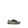 Miu Miu Gray Recycled Polyester Athletic Sneakers - Luxury Boutique Co
