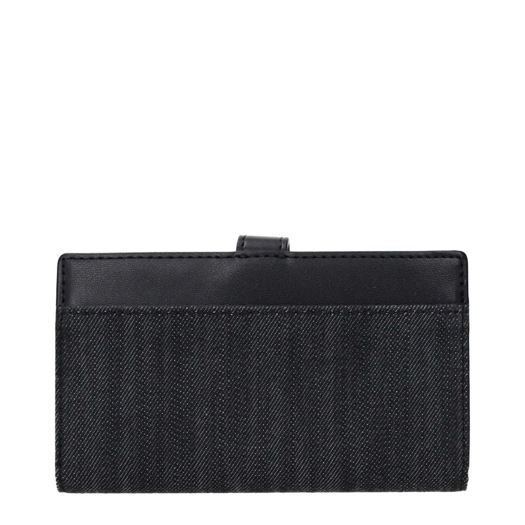 Michael Kors Black Fabric Wallet - Luxury Boutique Co