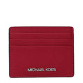 Michael Kors Red Leather Cardholder - Luxury Boutique Co