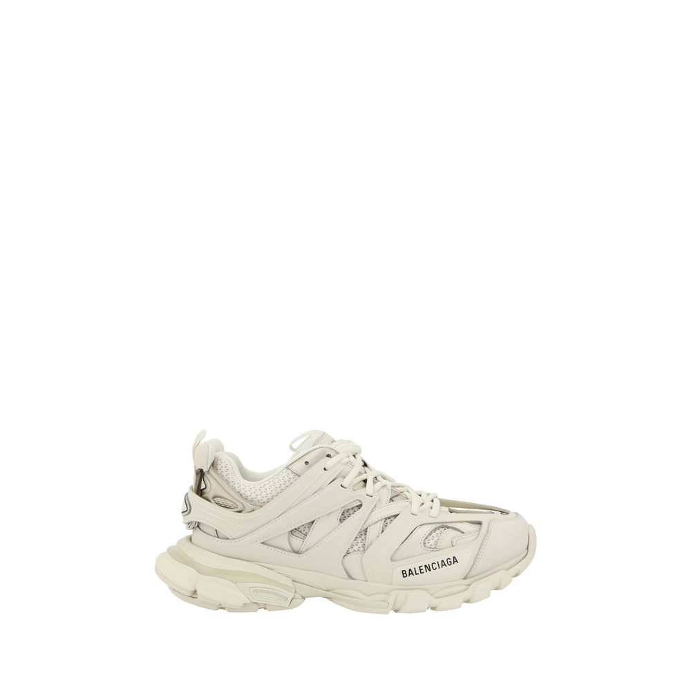 Balenciaga White Polyethylene Athletic Sneakers - Luxury Boutique Co