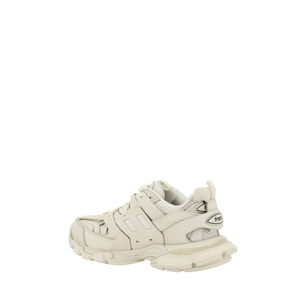 Balenciaga White Polyethylene Athletic Sneakers - Luxury Boutique Co