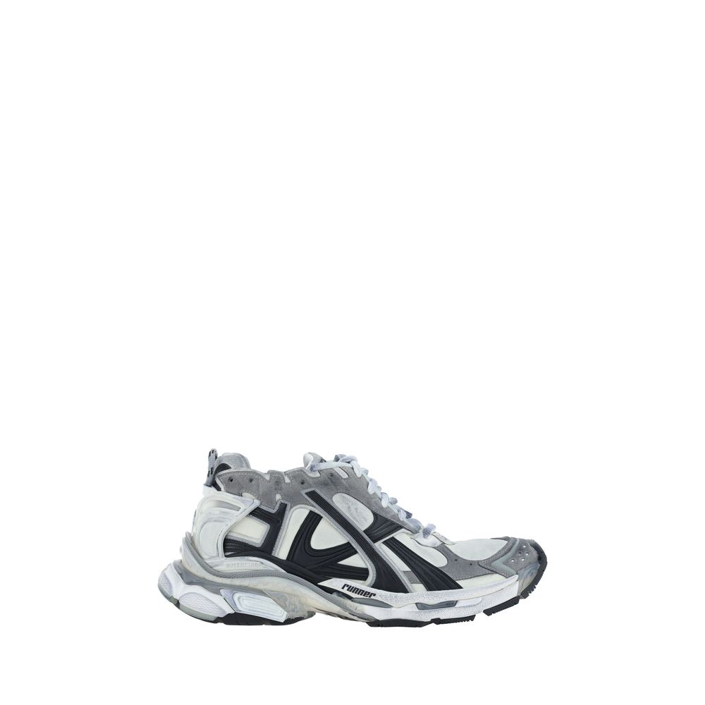 Balenciaga Gray Polyurethane Athletic Sneakers - Luxury Boutique Co