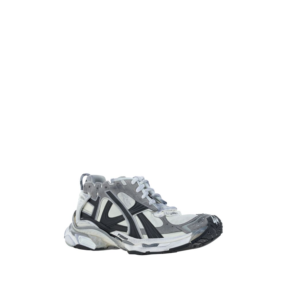 Balenciaga Gray Polyurethane Athletic Sneakers - Luxury Boutique Co