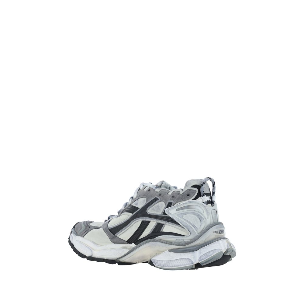 Balenciaga Gray Polyurethane Athletic Sneakers - Luxury Boutique Co
