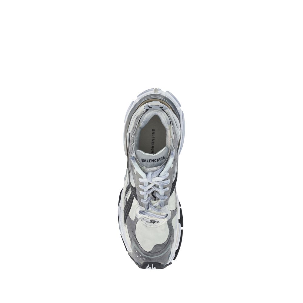 Balenciaga Gray Polyurethane Athletic Sneakers - Luxury Boutique Co