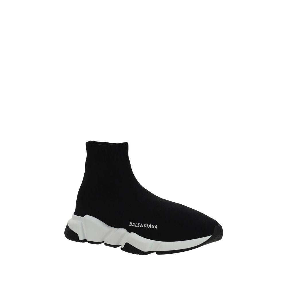 Balenciaga Black Polyester Athletic Sneakers - Luxury Boutique Co