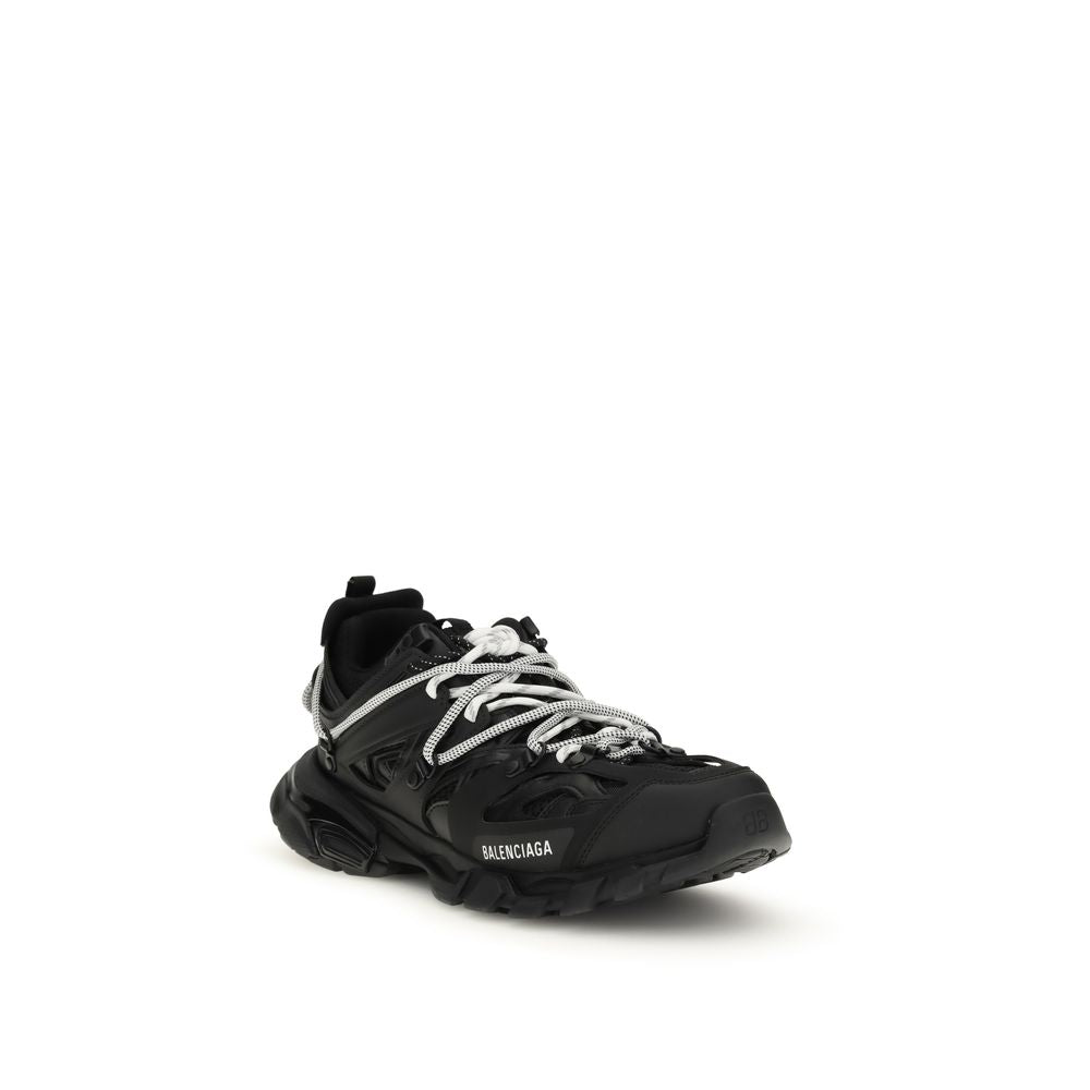 Balenciaga Black Polyethylene Athletic Sneakers - Luxury Boutique Co