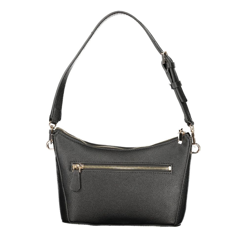 Guess Jeans Black Polyurethane Women Handbag - Luxury Boutique Co