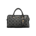Guess Jeans Black Polyurethane Women Handbag - Luxury Boutique Co