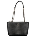Guess Jeans Nero Poliuretano Women Handbag - Luxury Boutique Co