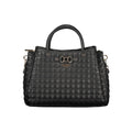 Guess Jeans Black Polyurethane Women Handbag - Luxury Boutique Co