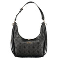 Guess Jeans Black Polyurethane Women's Handbag - Luxury Boutique Co