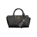 Guess Jeans Black Polyurethane Women Handbag - Luxury Boutique Co