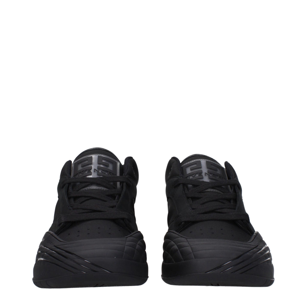 Givenchy Black Fabric Low Top Sneakers - Luxury Boutique Co