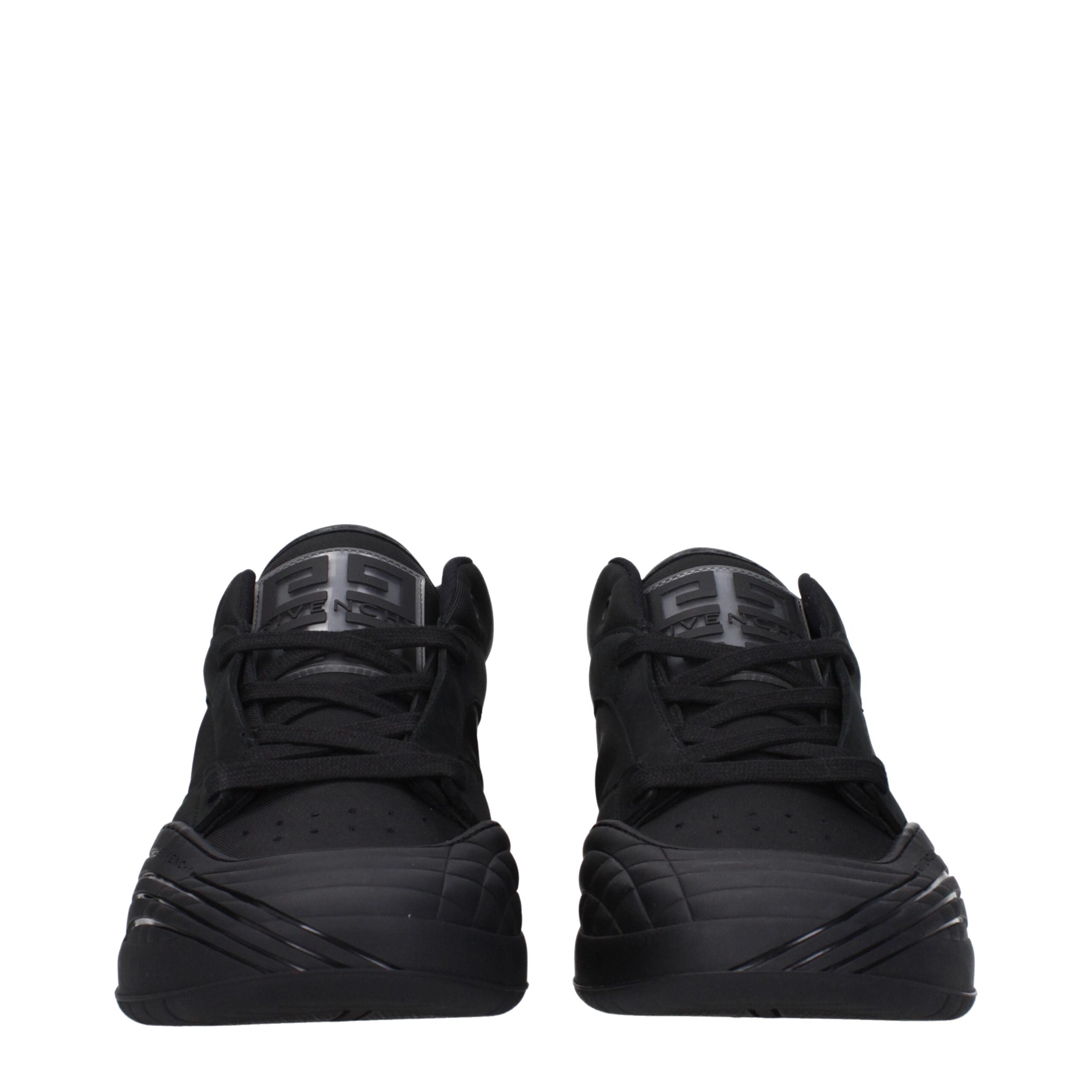 Givenchy Black Fabric Low Top Sneakers - Luxury Boutique Co