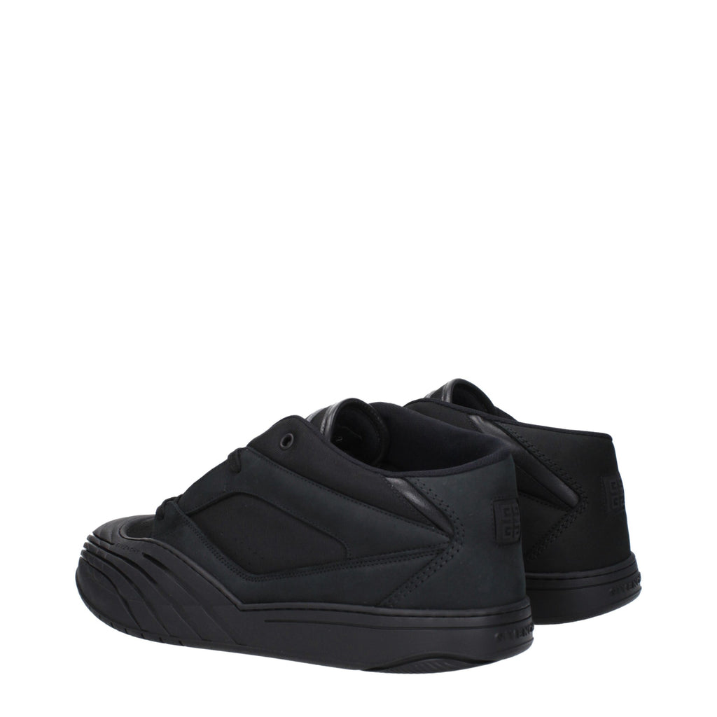 Givenchy Black Fabric Low Top Sneakers - Luxury Boutique Co