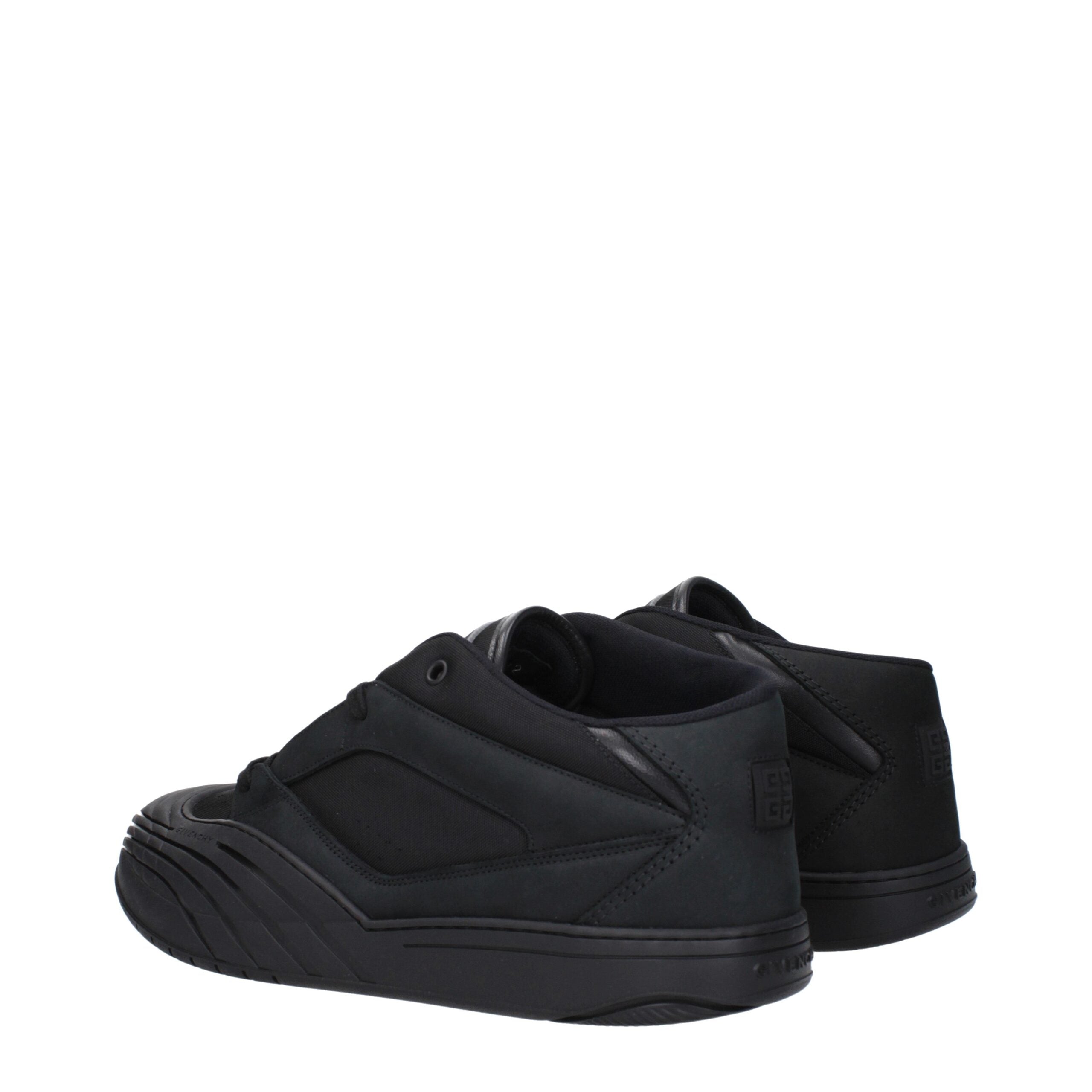 Givenchy Black Fabric Low Top Sneakers - Luxury Boutique Co