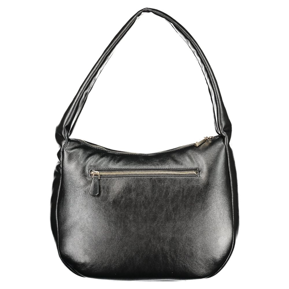 Guess Jeans Nero Poliuretano Women Handbag - Luxury Boutique Co