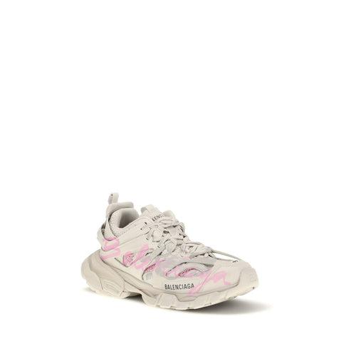 Balenciaga Beige Polyethylene Athletic Sneakers - Luxury Boutique Co