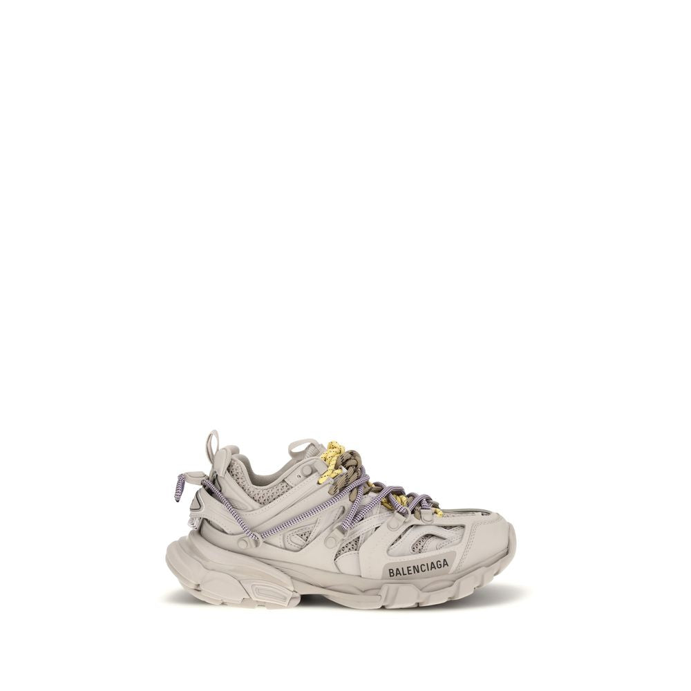 Balenciaga Gray Polyester Athletic Sneakers - Luxury Boutique Co