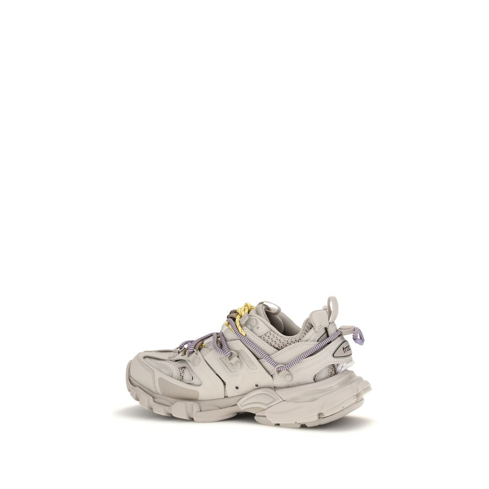 Balenciaga Gray Polyester Athletic Sneakers - Luxury Boutique Co
