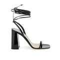Miu Miu Black Calfskin Strap-On Sandals - Luxury Boutique Co