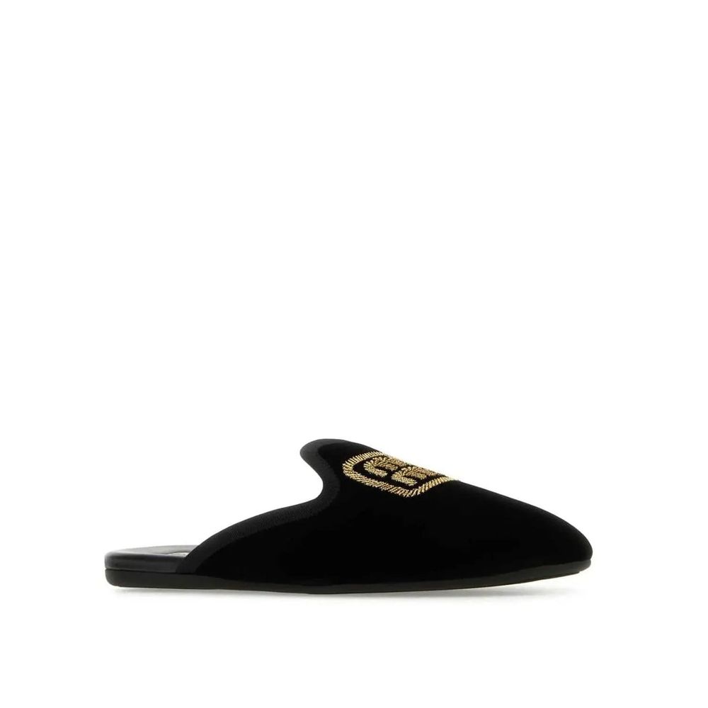 Miu Miu Black Calfskin Mules - Luxury Boutique Co