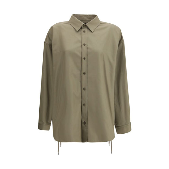 Balenciaga Beige Cotton Dress Shirt
