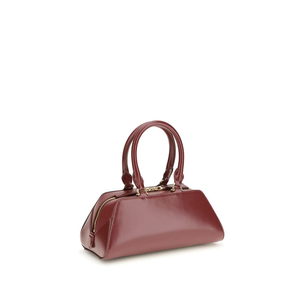 Givenchy Bordeaux Calf Leather Bos Taurus Handbag - Luxury Boutique Co