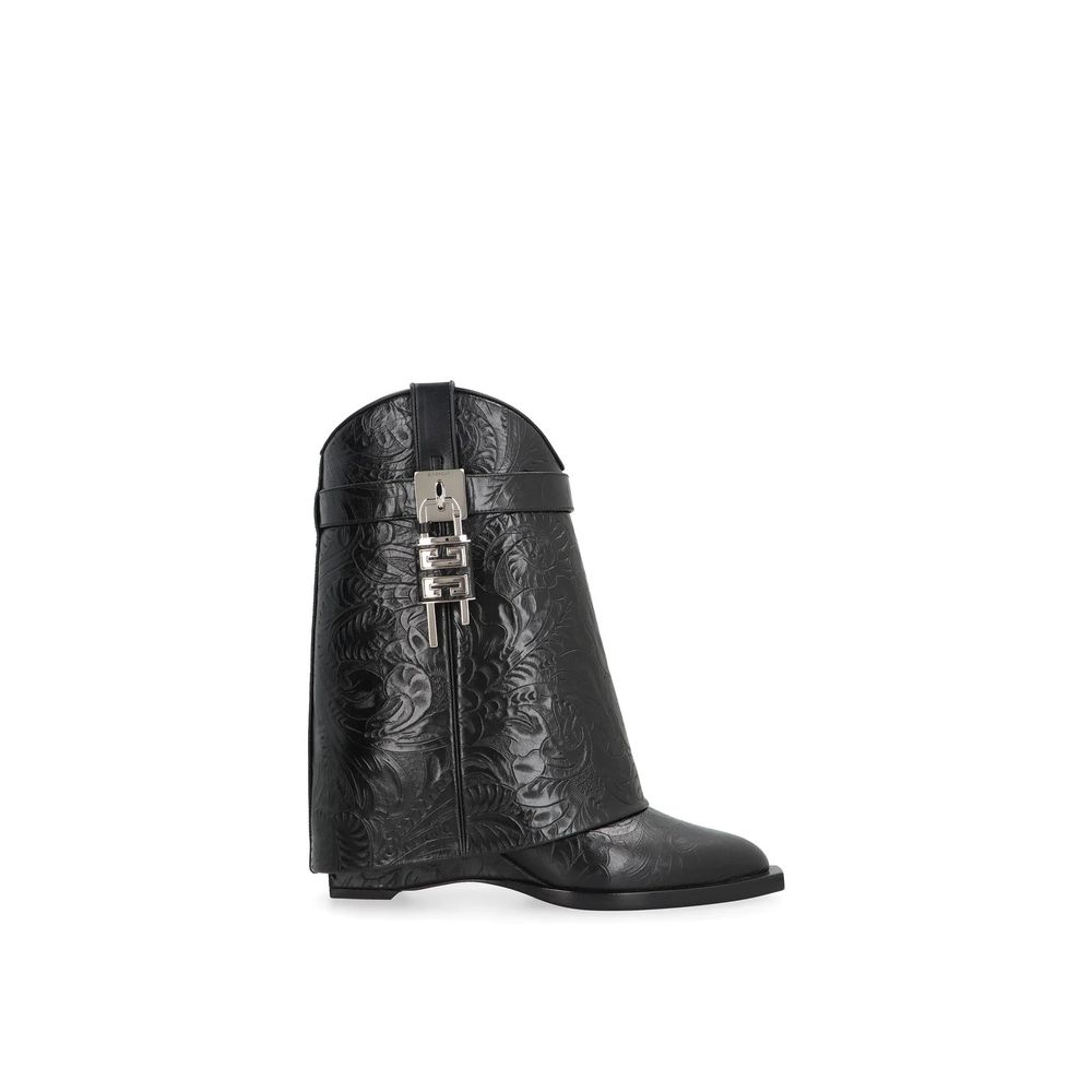 Givenchy Black Calfskin Ankle Boots - Luxury Boutique Co