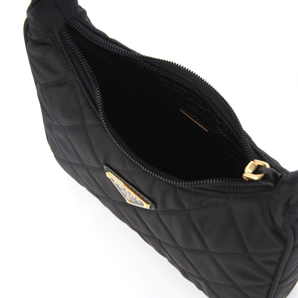Prada Black Nylon Shoulder Bag - Luxury Boutique Co