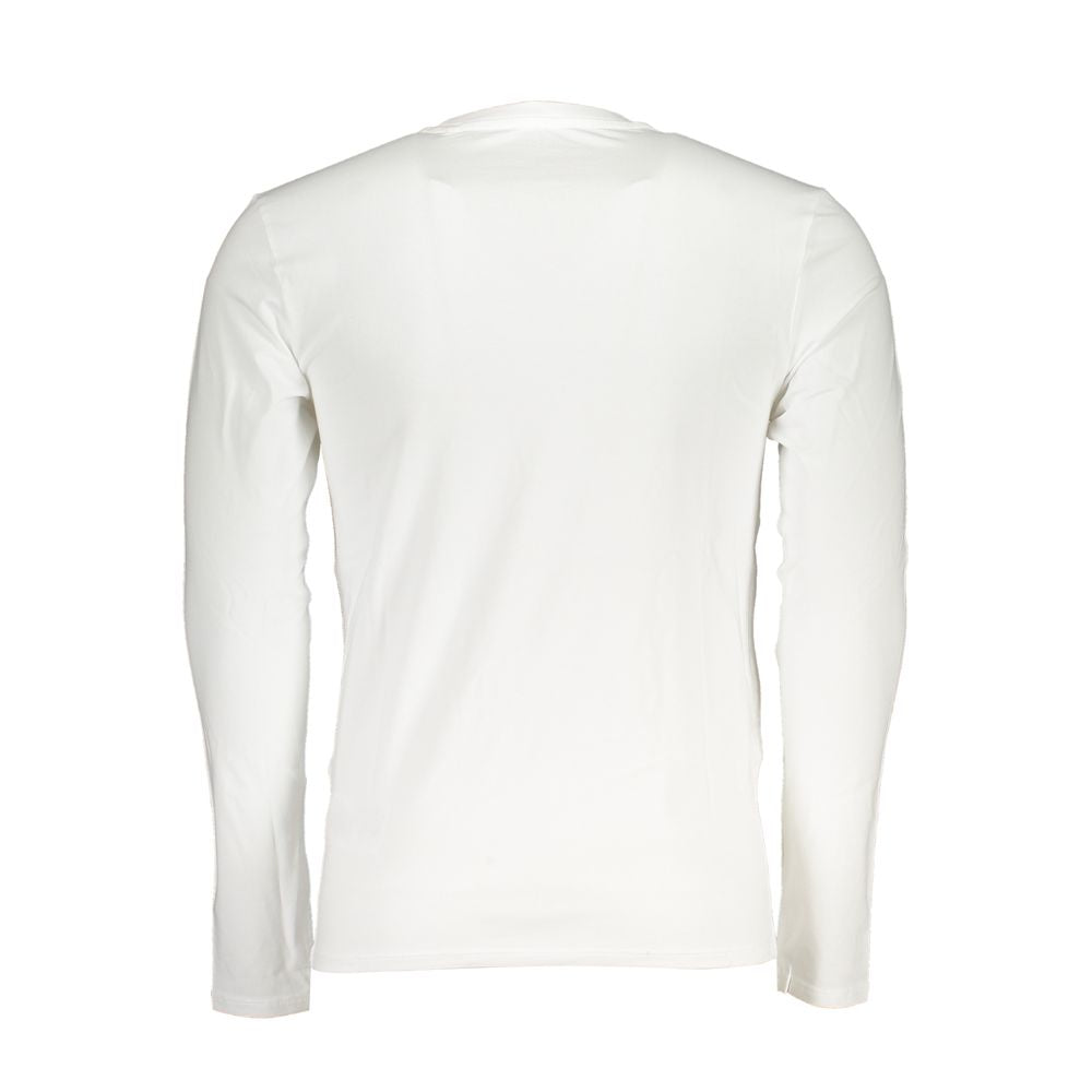 Guess Jeans White Cotton Men's T-Shirt - Luxury Boutique Co