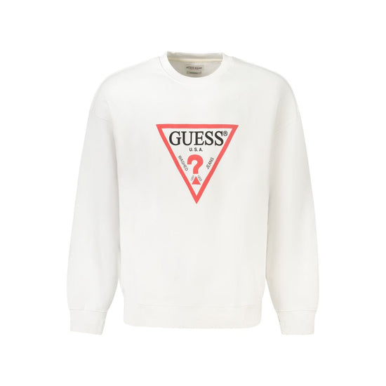 Guess Jeans White Cotton Men&