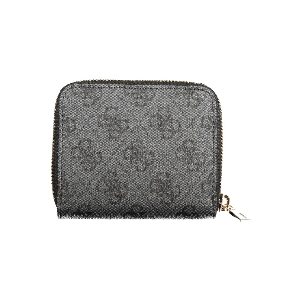 Guess Jeans Black Polyethylene Women Wallet - Luxury Boutique Co