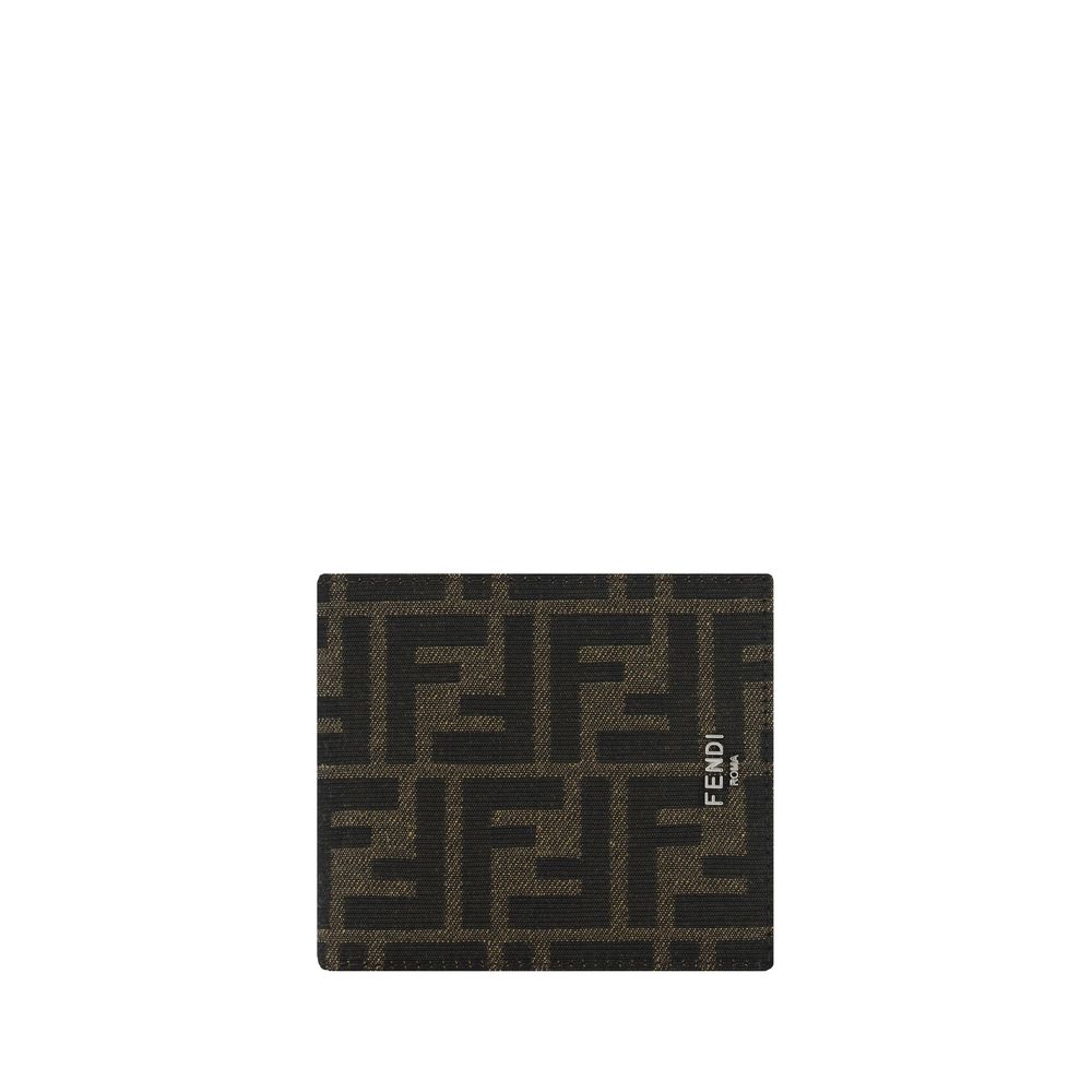 Fendi Brown Calf Leather Bos Taurus Wallet - Luxury Boutique Co